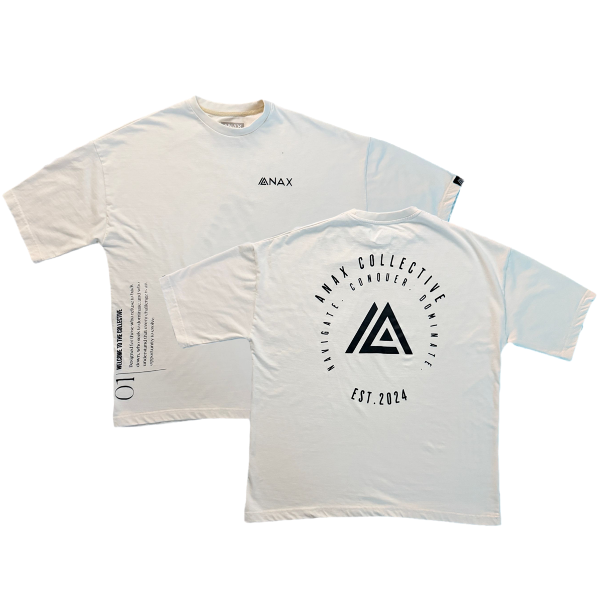 Oversize “Welcome to the Collective” T-Shirts