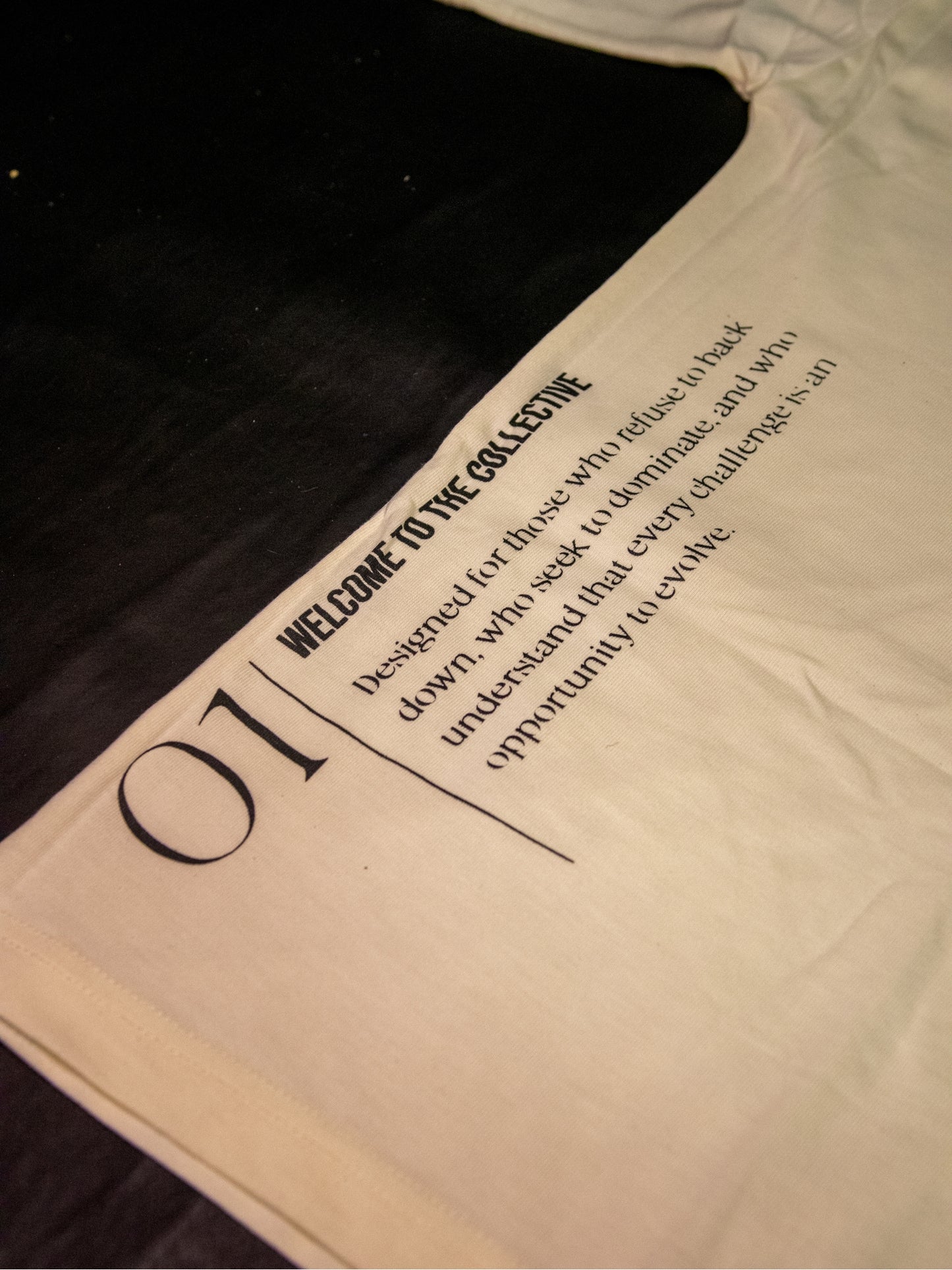 Oversize “Welcome to the Collective” T-Shirts