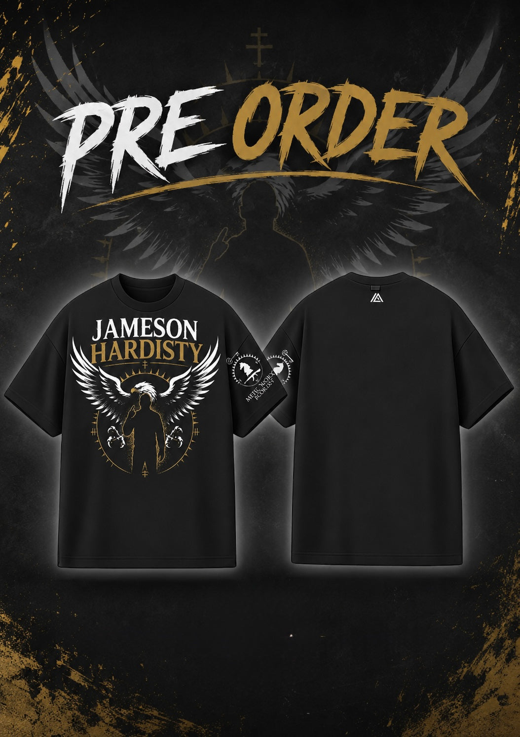 “JAMESON HARDISTY” Fitted Tee