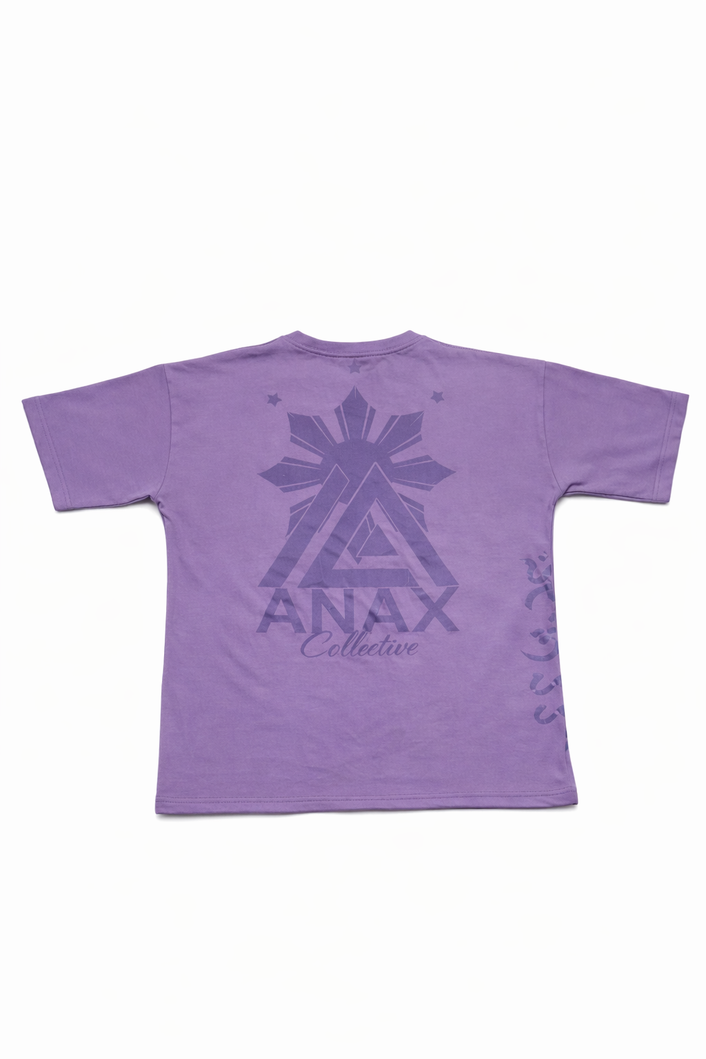 [PV2] “Collective Sun” Oversized Tee – Purple