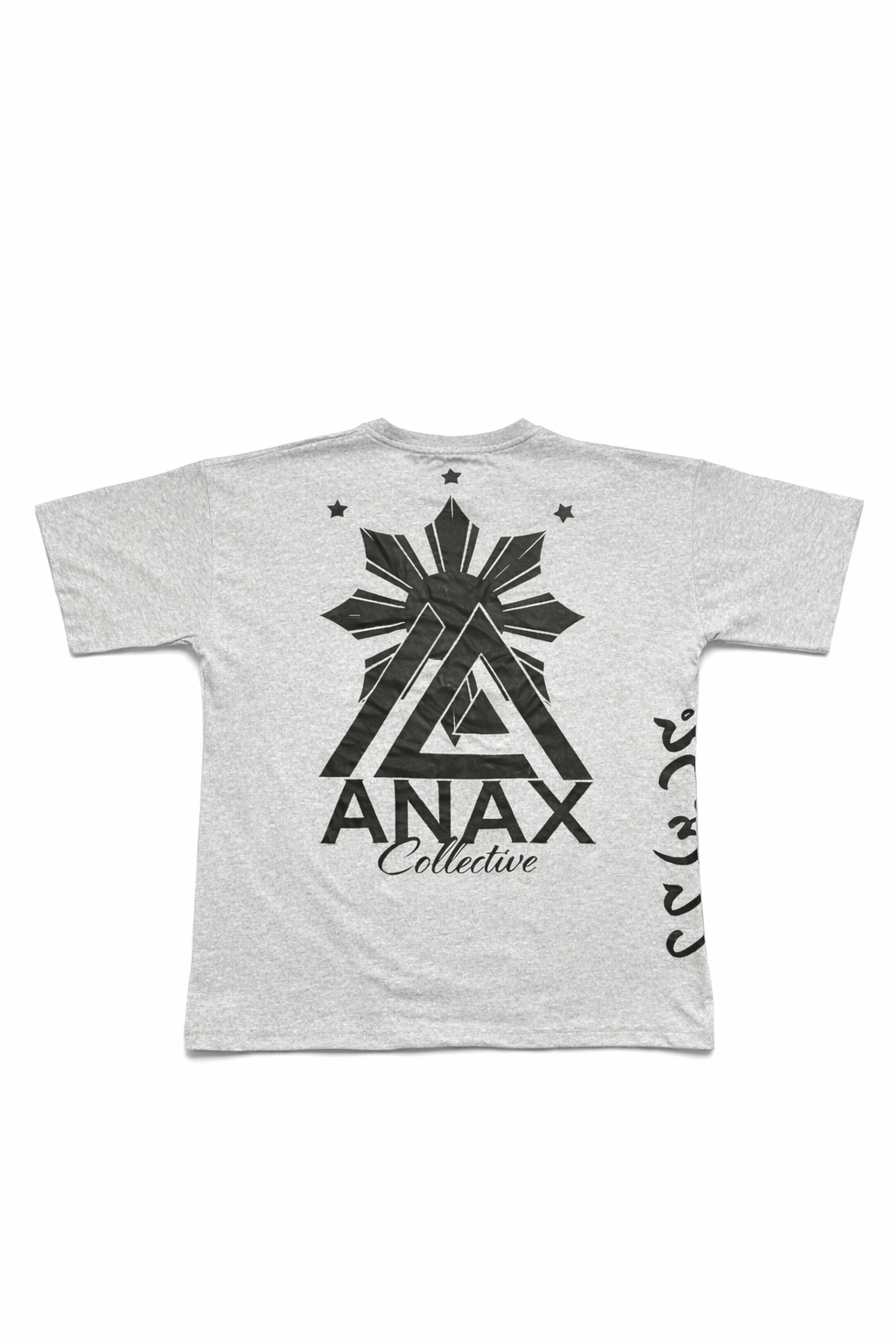 [PV2] “Collective Sun” Oversized Tee – Grey