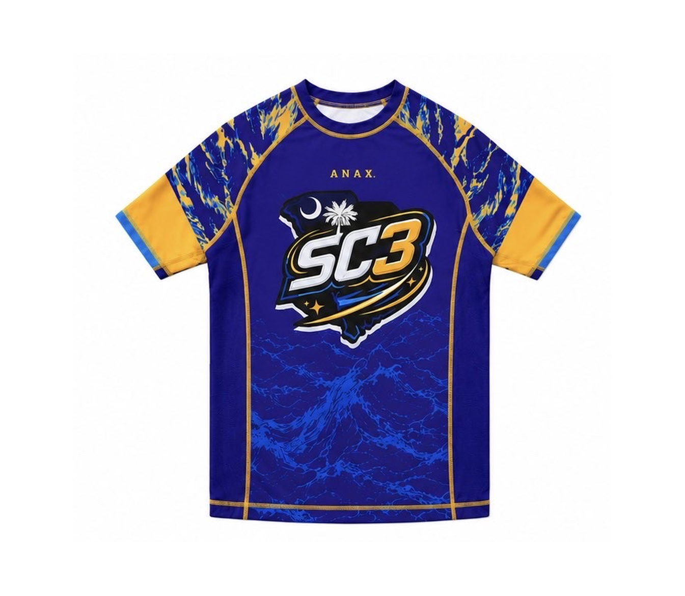 [SC3] “BLUE TIGER” Performance Rashguard (PRE-ORDER)