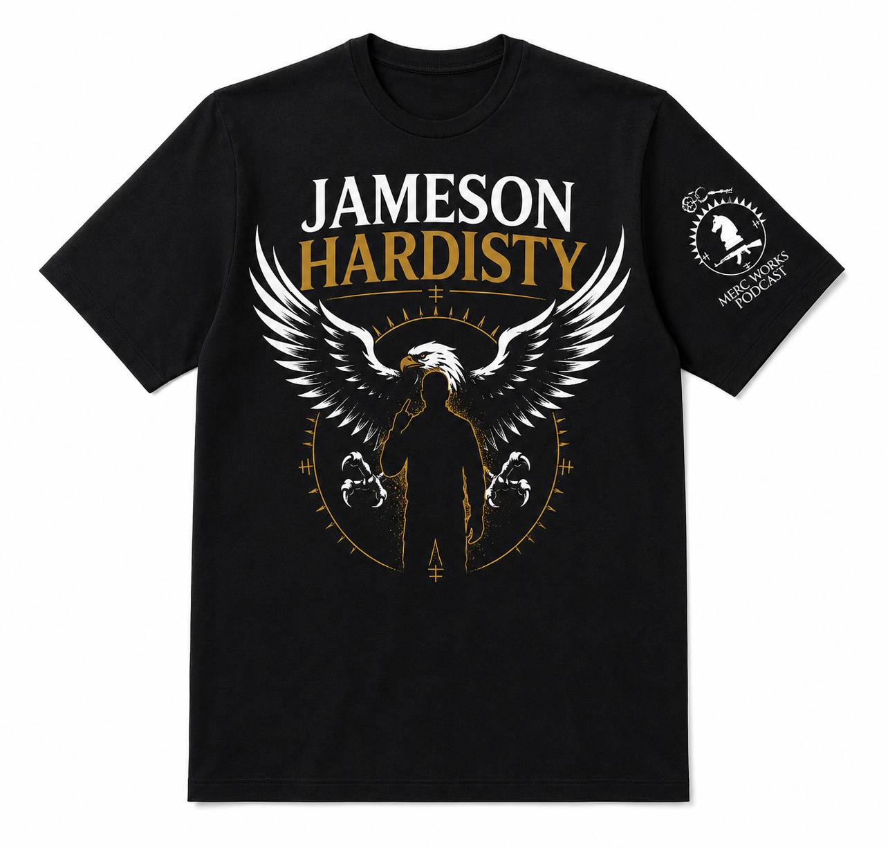 “JAMESON HARDISTY” Fitted Tee
