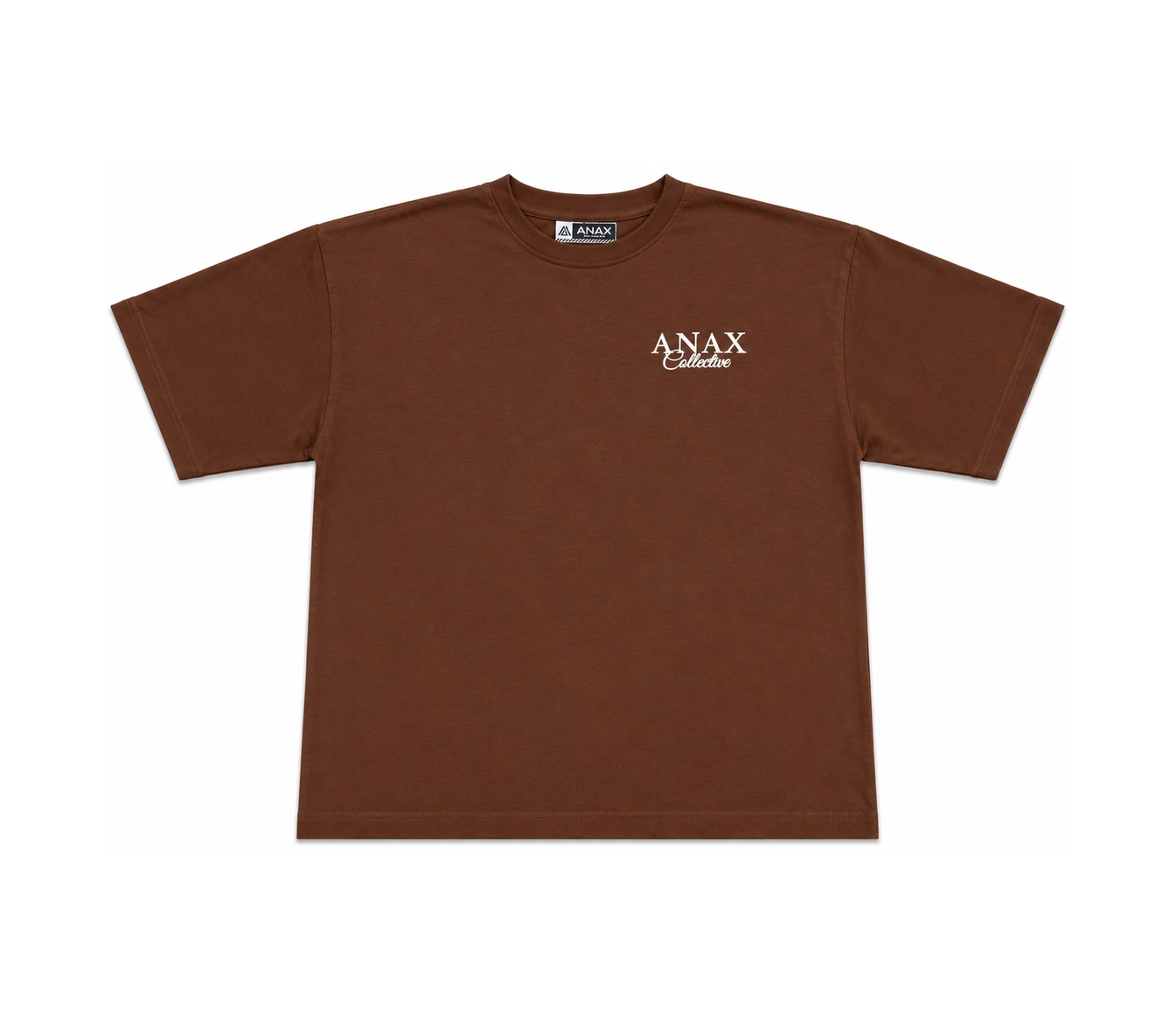 [ACE1] Essential Oversized Tee – Brown