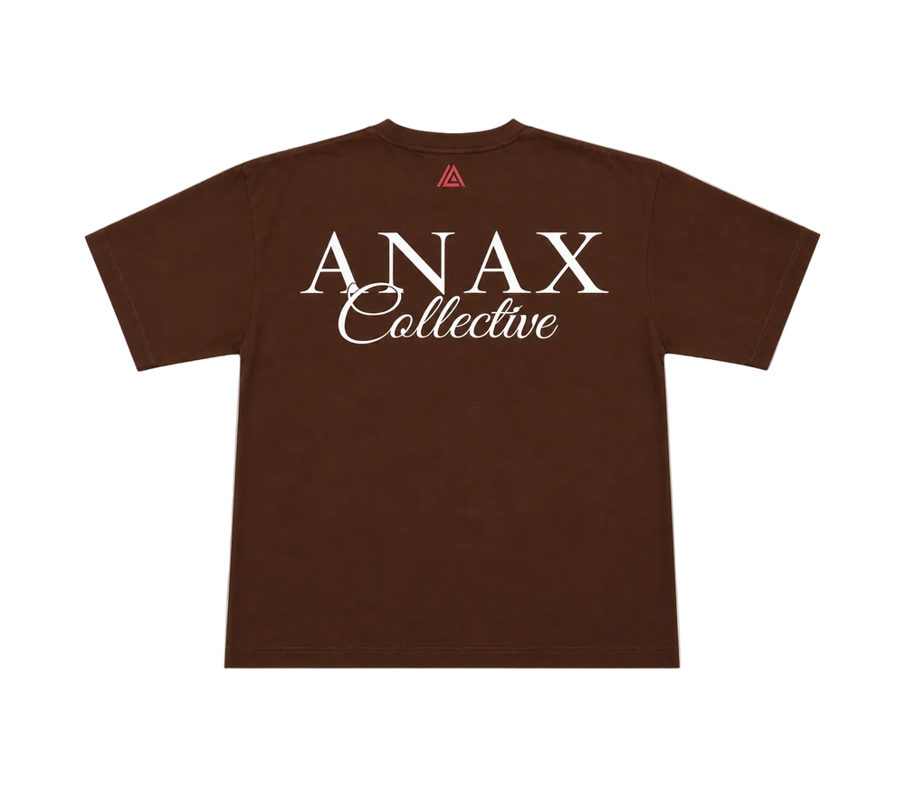 [ACE1] Essential Oversized Tee – Brown