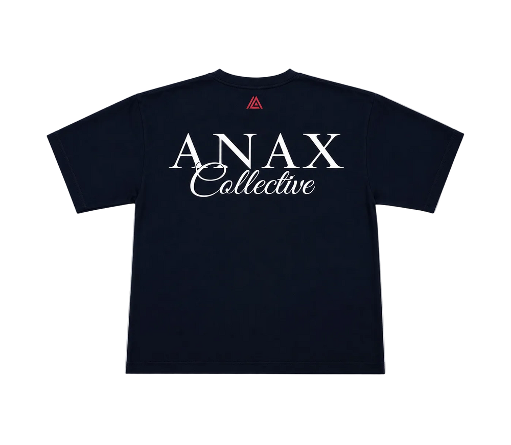 [ACE1] Essential Oversized Tee – Navy