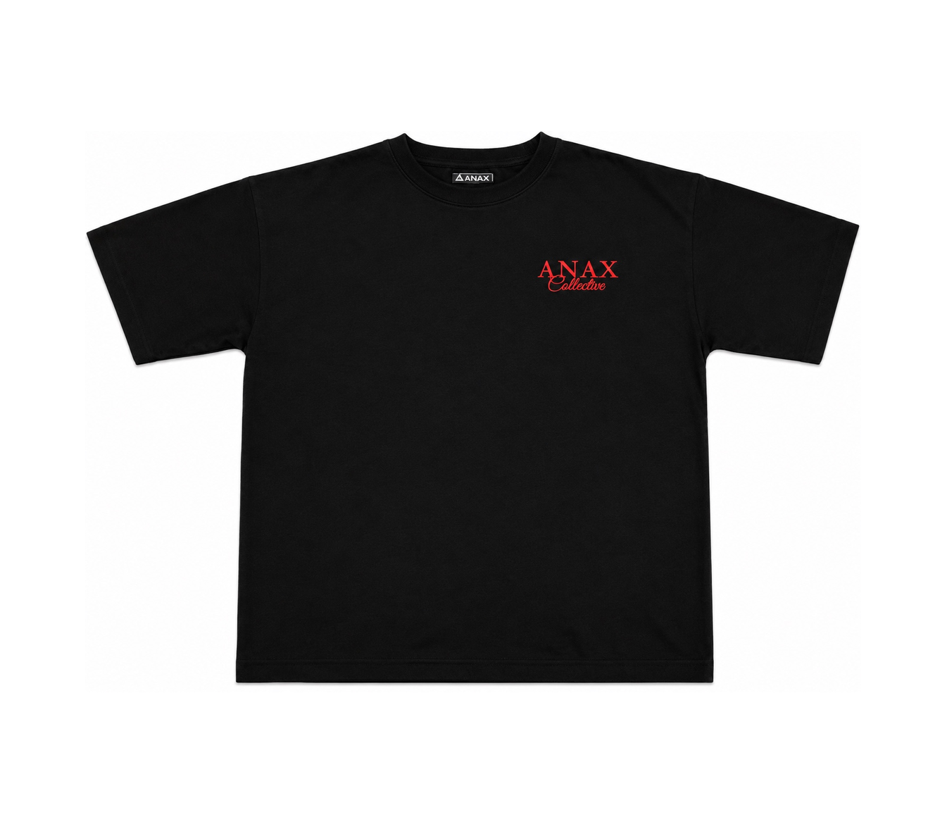 [ACE1] Essential Oversized Tee – Black