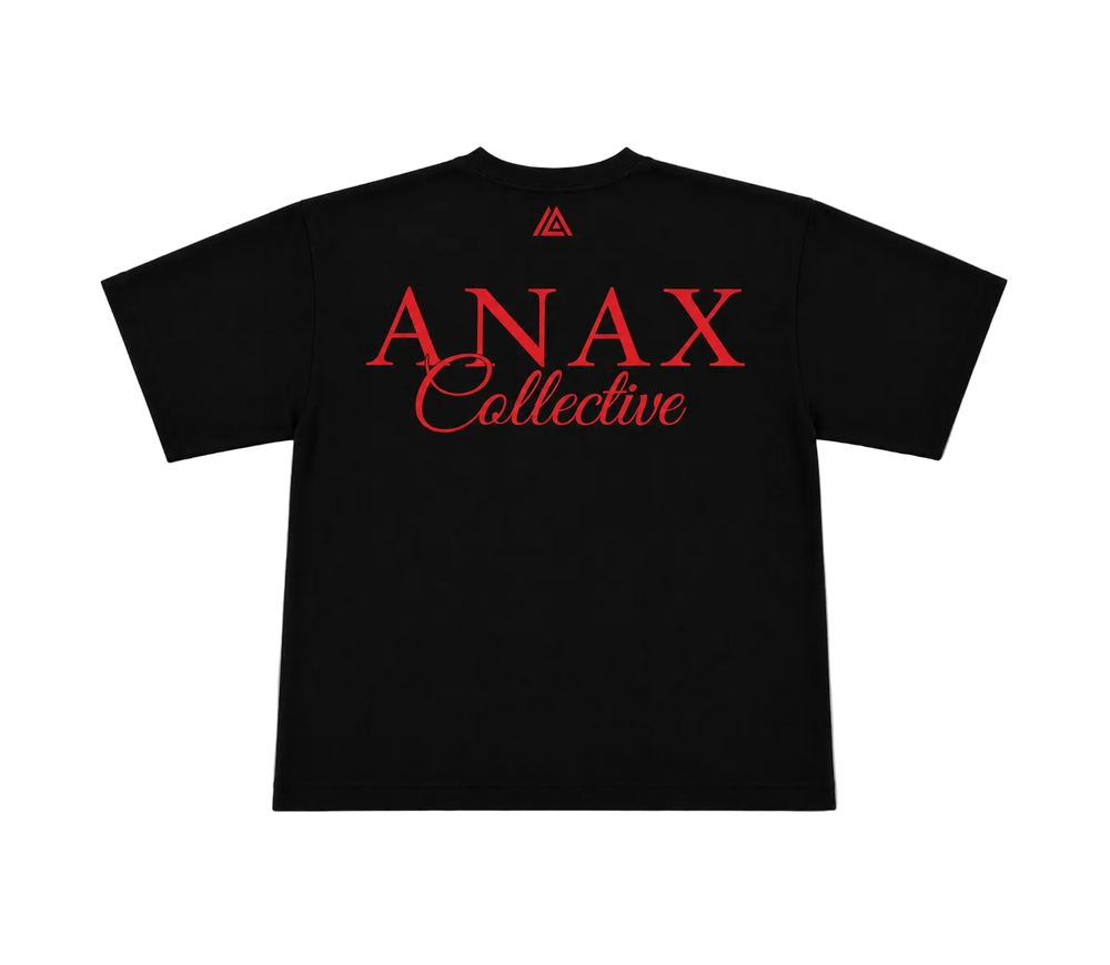 [ACE1] Essential Oversized Tee – Black